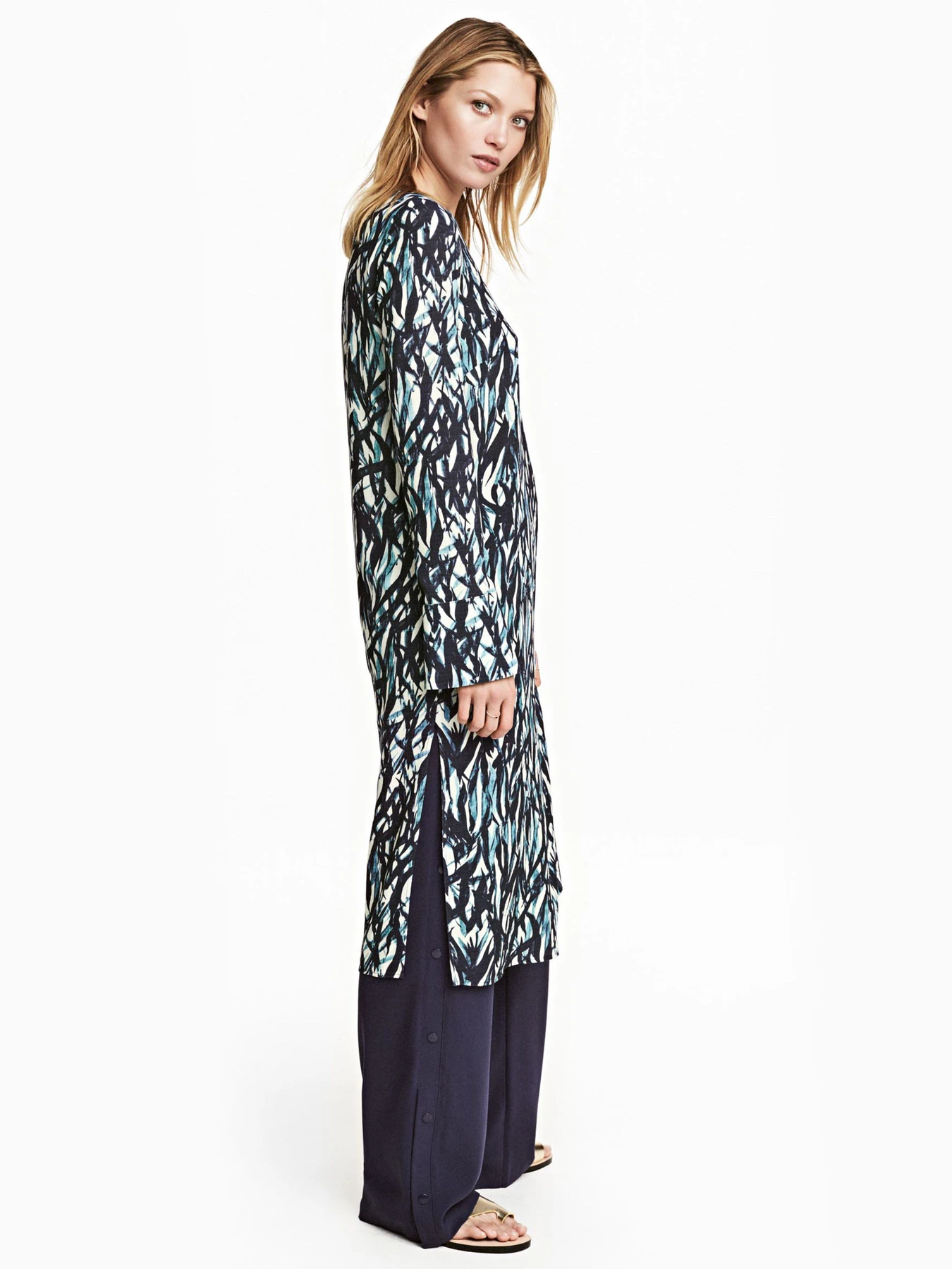 Платья H&M модель 5025485dlog_Сине-белый Фото