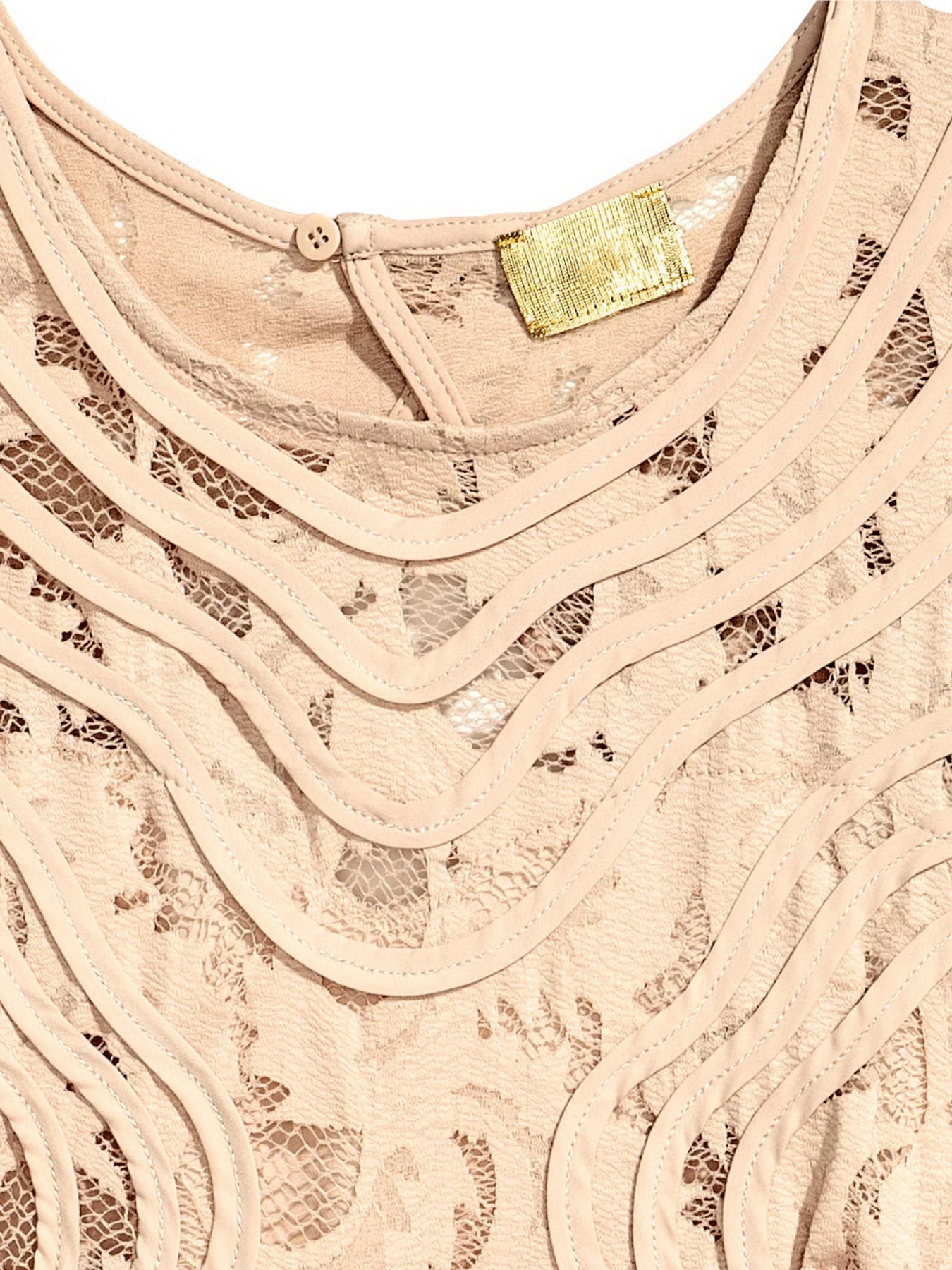 Платья H&M модель 5104455dlog_Светло-бежевый Фото