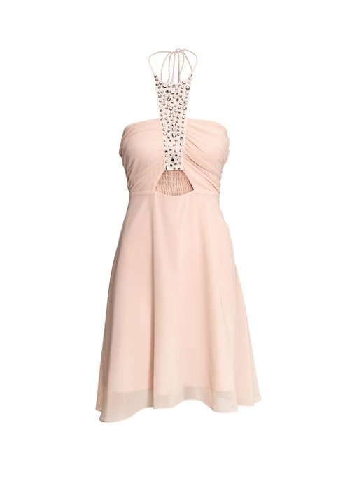 Платья H&M модель 5104585dlog_Пудровый Фото