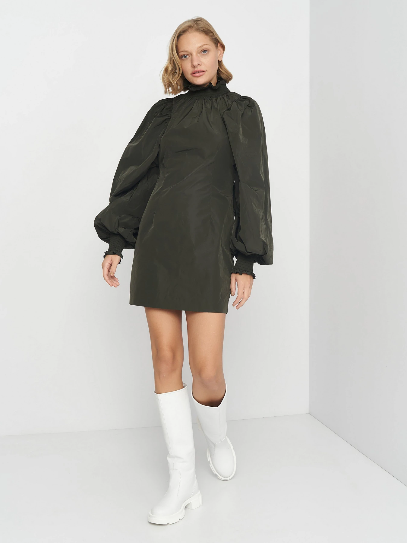 Платья H&M модель 5233001abr_темный хаки Фото