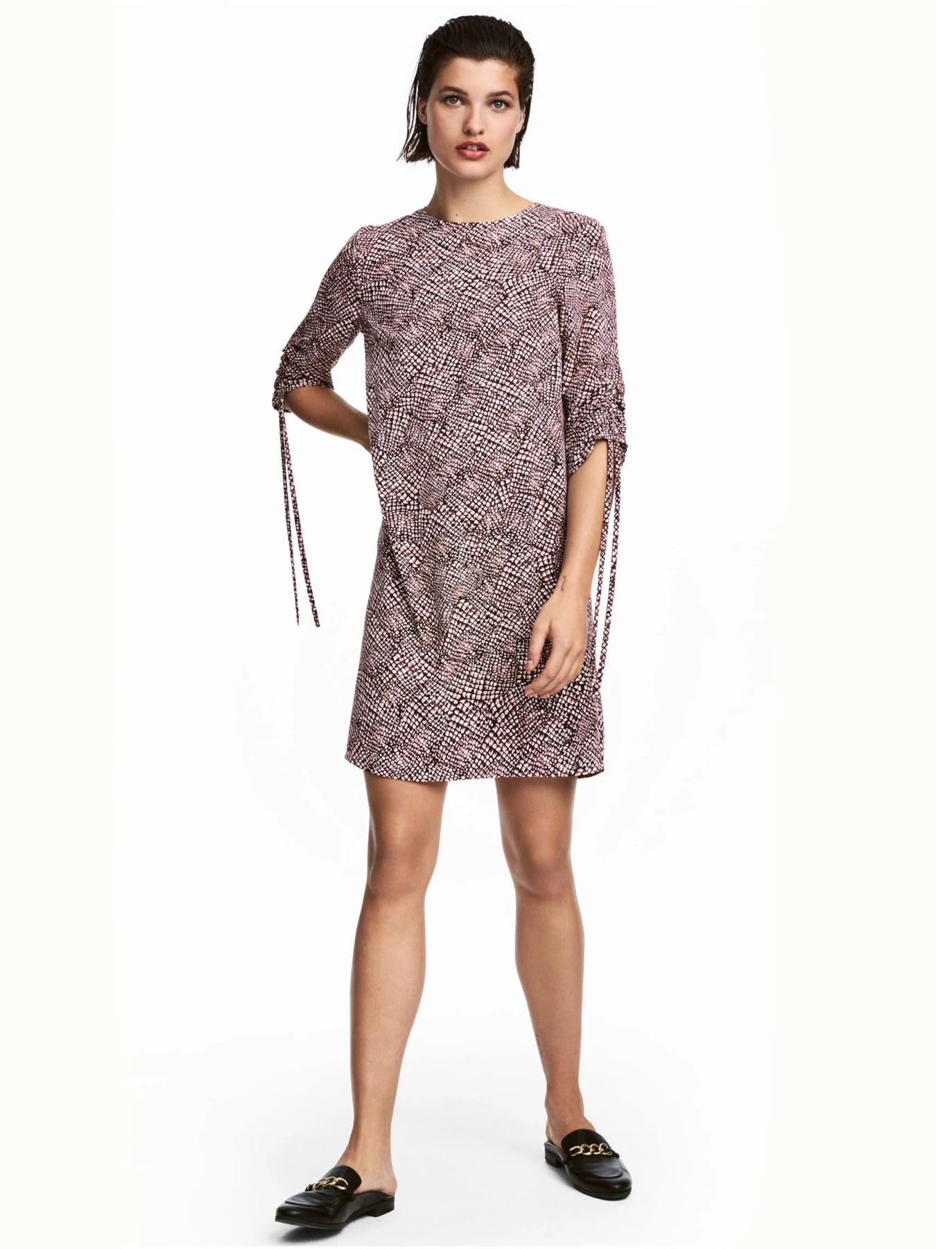 Платья H&M модель 5243076RP12_комбинированный узор Фото