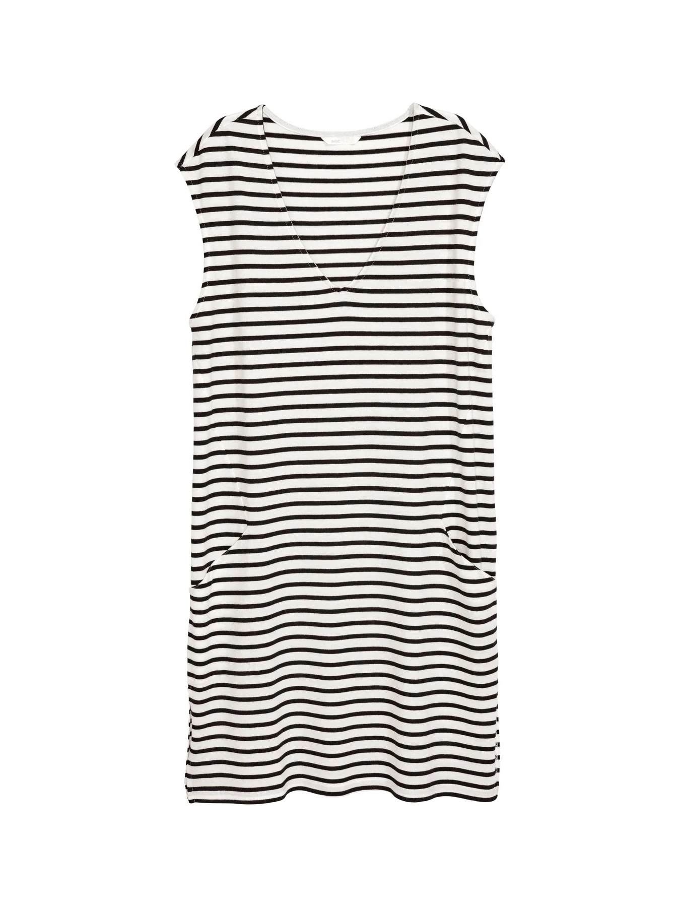 Платья H&M модель 5253606RP21_белый черная полоска Фото