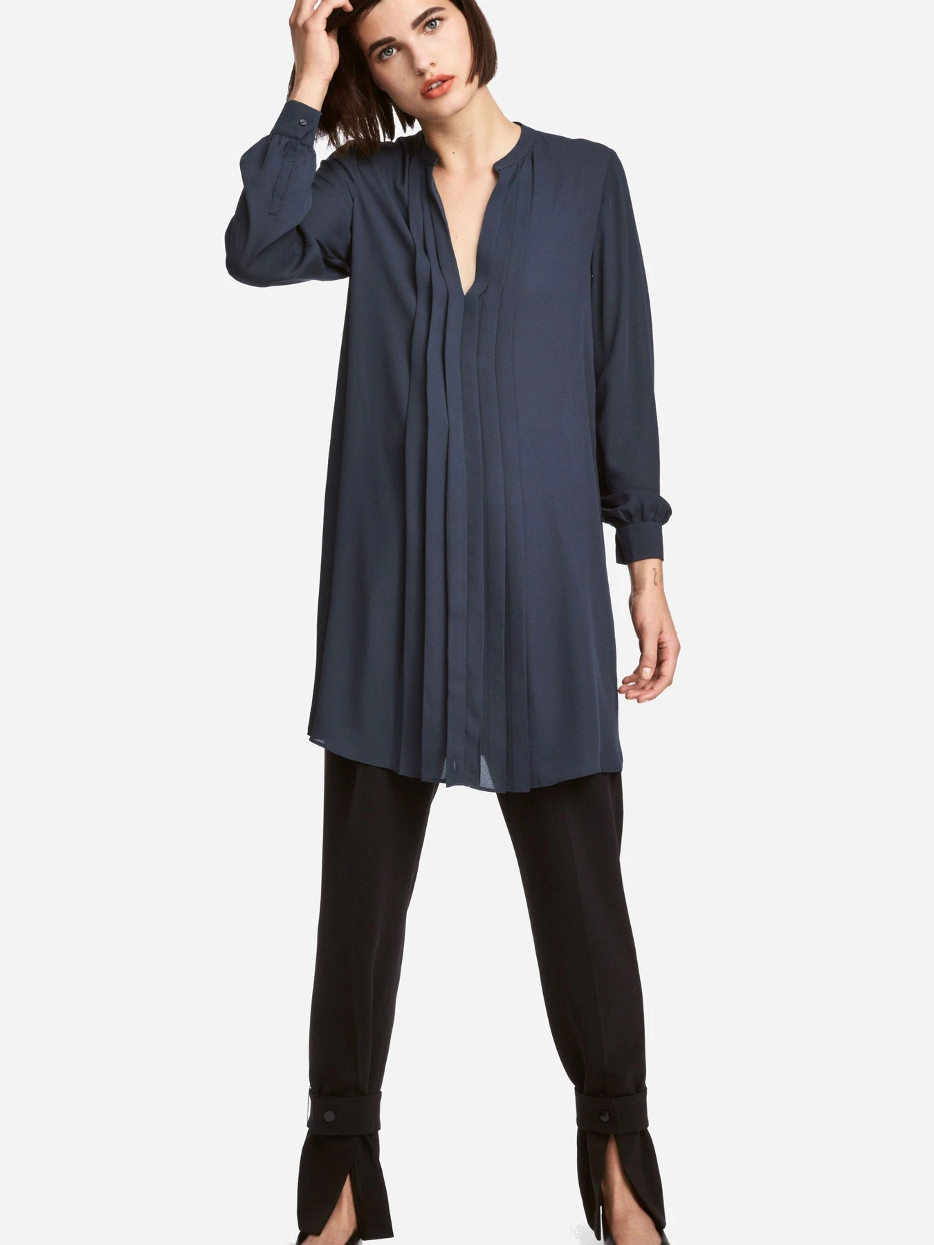 Платья H&M модель 5281886log_Темно-синий Фото