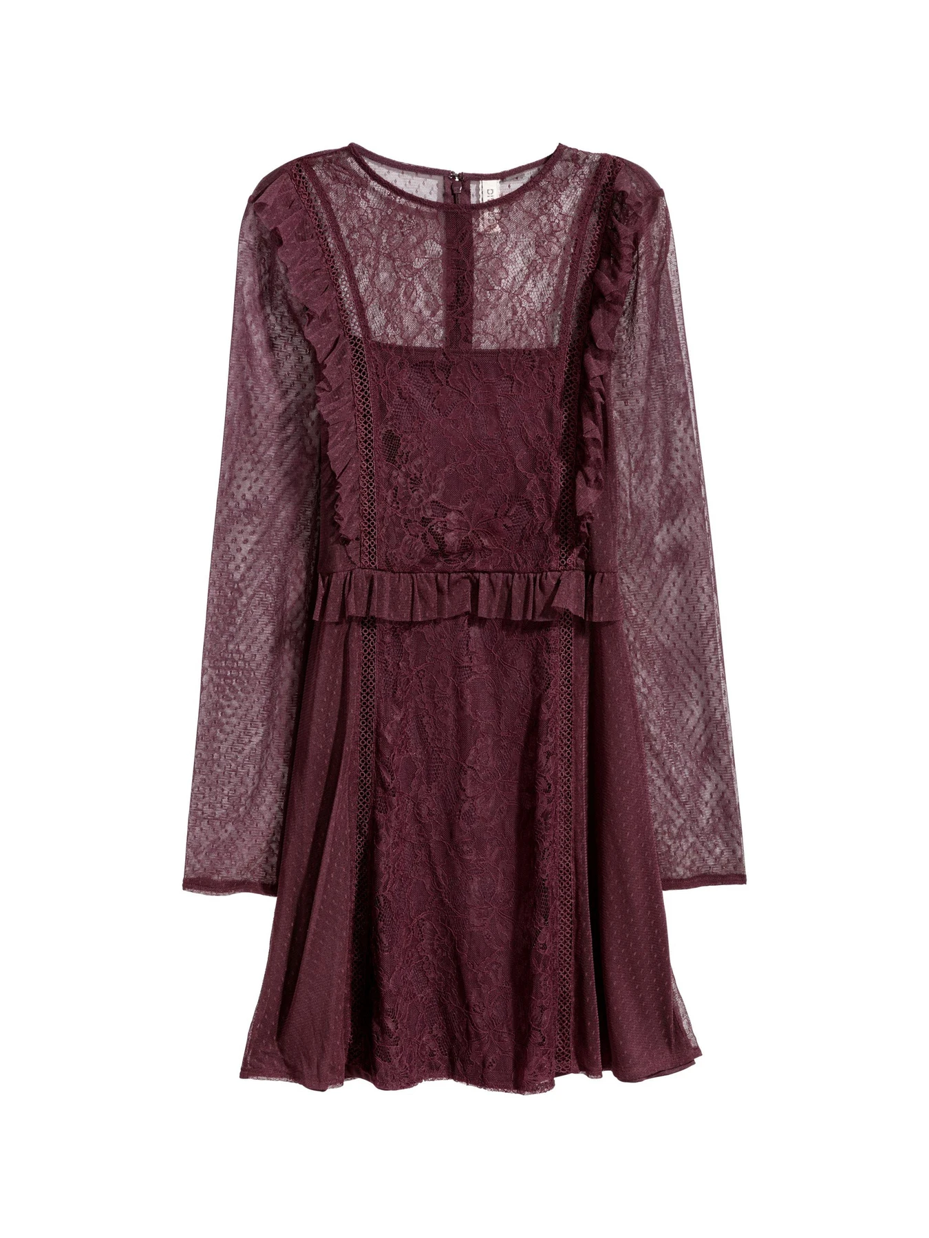 Платья H&M модель 5356606log_Сливовый Фото