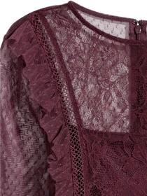 Платья H&M модель 5356606log_Сливовый Фото