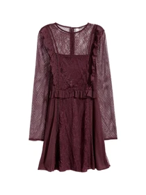 Платья H&M модель 5356606log_Сливовый Фото