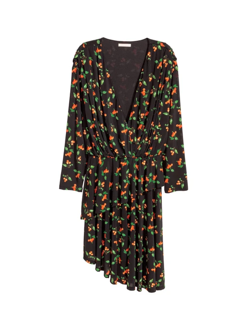 Платья H&M модель 5877596dlog_Черно-красный Фото