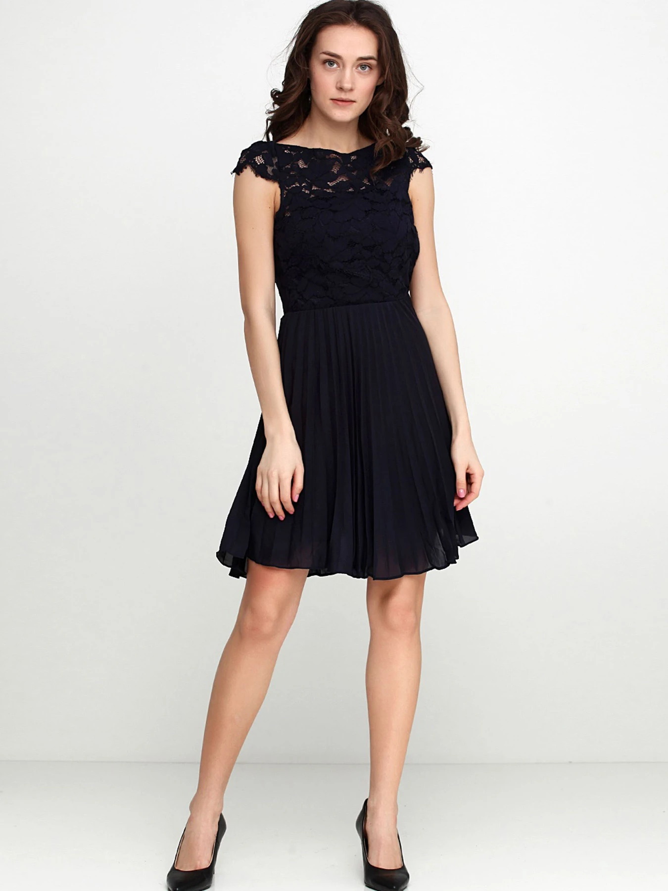 Платья H&M модель 6068147log_Темно-синий Фото