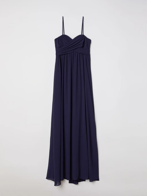 Платья H&M модель 6080137bar_Темно-синий Фото