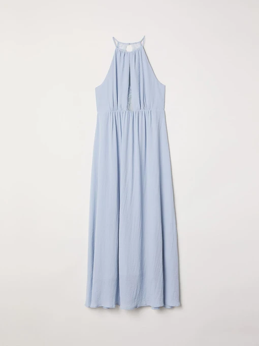 Платья H&M модель 6144237bar_Светло-голубой Фото