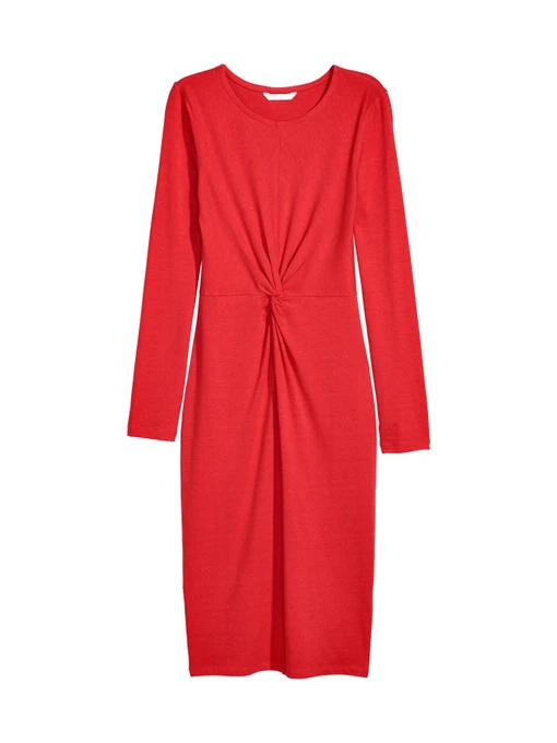 Платья H&M модель 6162226RP3_красный Фото