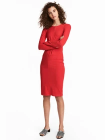 Платья H&M модель 6162226RP3_красный Фото