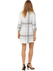 Платья H&M модель 6257738RP2_белый в клетку Фото