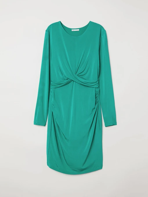 Платья H&M модель 6336827bar_Зеленый Фото