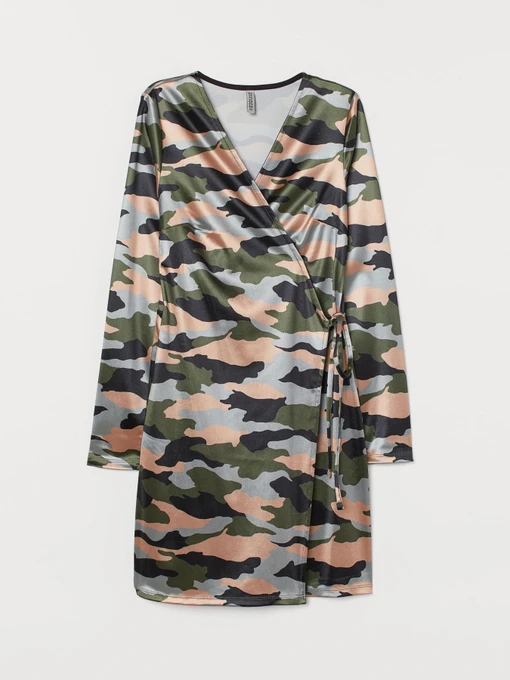 Платья H&M модель 6339770sdm_Комбинированный Фото