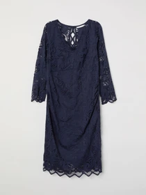 Платья H&M модель 6370737log_Темно-синий Фото
