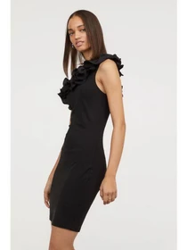Платья H&M модель 6447988RP5_черный Фото