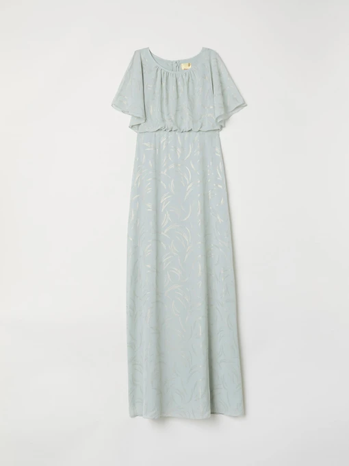 Платья H&M модель 6546478dlog_Светло-бирюзовый Фото