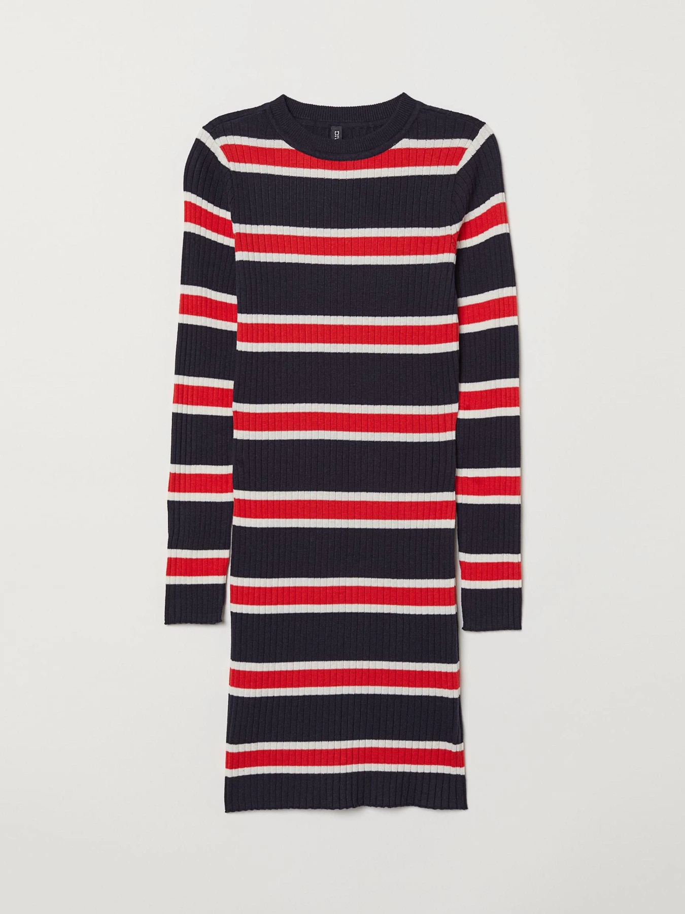 Платья H&M модель 6622578RP11_темно-синий в полоску Фото