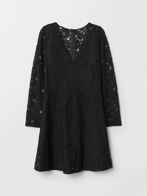 Платья H&M модель 6649298bar_Черный Фото
