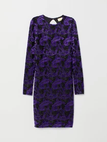 Платья H&M модель 6890738log_Фиолетовый Фото