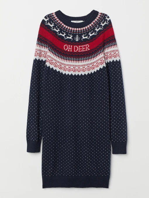 Платья H&M модель 6958568dlog_Комбинированный Фото