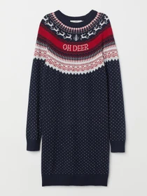 Платья H&M модель 6958568dlog_Комбинированный Фото