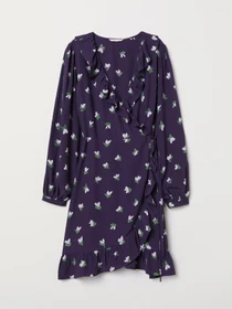 Платья H&M модель 7007918bar_Темно-синий Фото