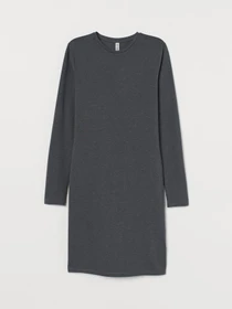 Платья H&M модель 7065091RP6_темно-серый меланж Фото