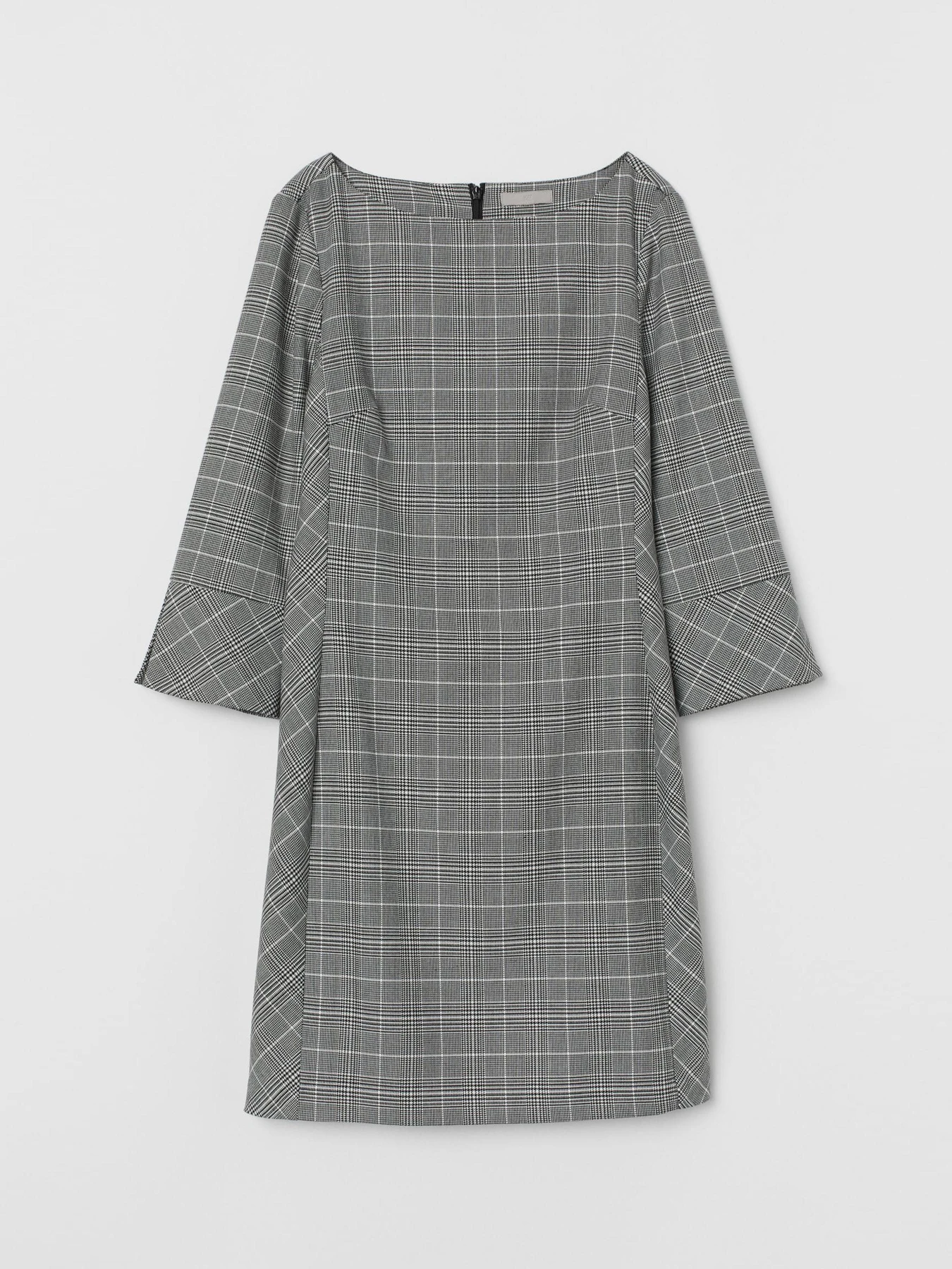 Платья H&M модель 7247730bar_Черно-белый Фото
