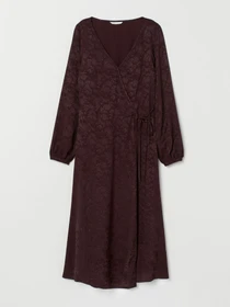 Платья H&M модель 7333628abr_темно-сливовый Фото