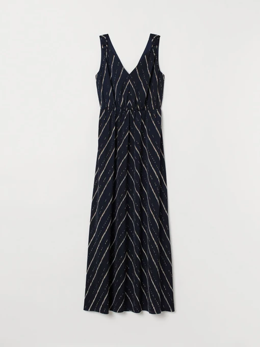 Платья H&M модель 7344369log_Темно-синий Фото