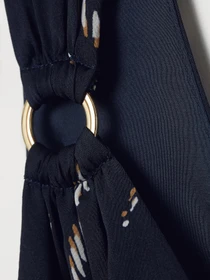 Платья H&M модель 7344369log_Темно-синий Фото