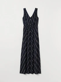Платья H&M модель 7344369log_Темно-синий Фото