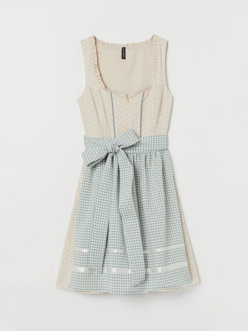 Платья H&M модель 7404640ral_Светло-бежевый Фото