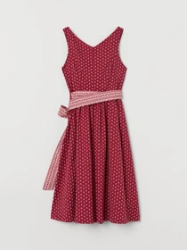 Платья H&M модель 7404650ral_Бордово-розовый Фото