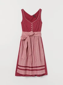 Платья H&M модель 7404650ral_Бордово-розовый Фото