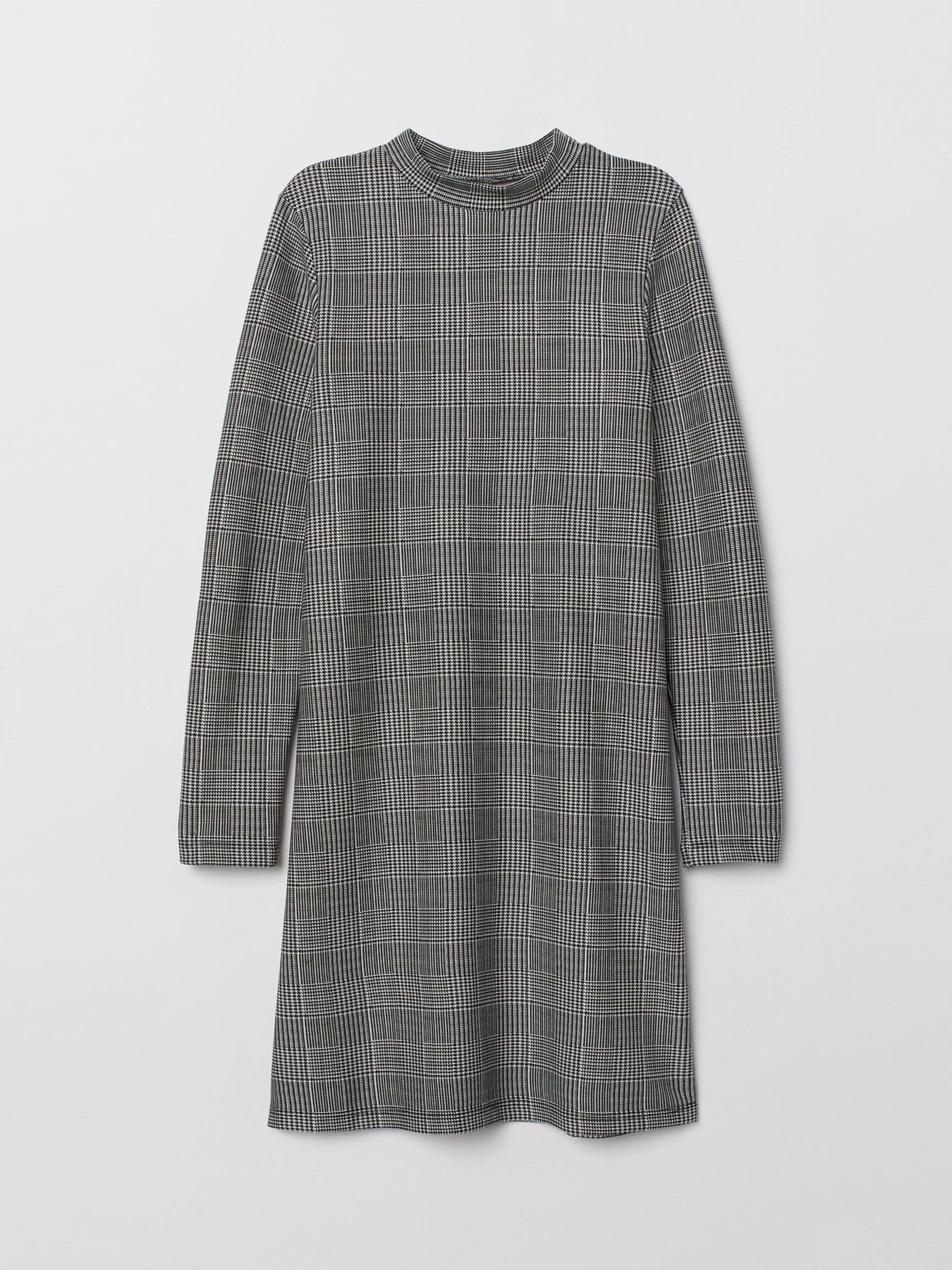 Платья H&M модель 7509618log_Черно-белый Фото