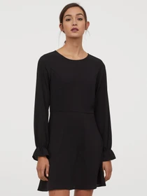 Платья H&M модель 7818331RP5_Черный Фото