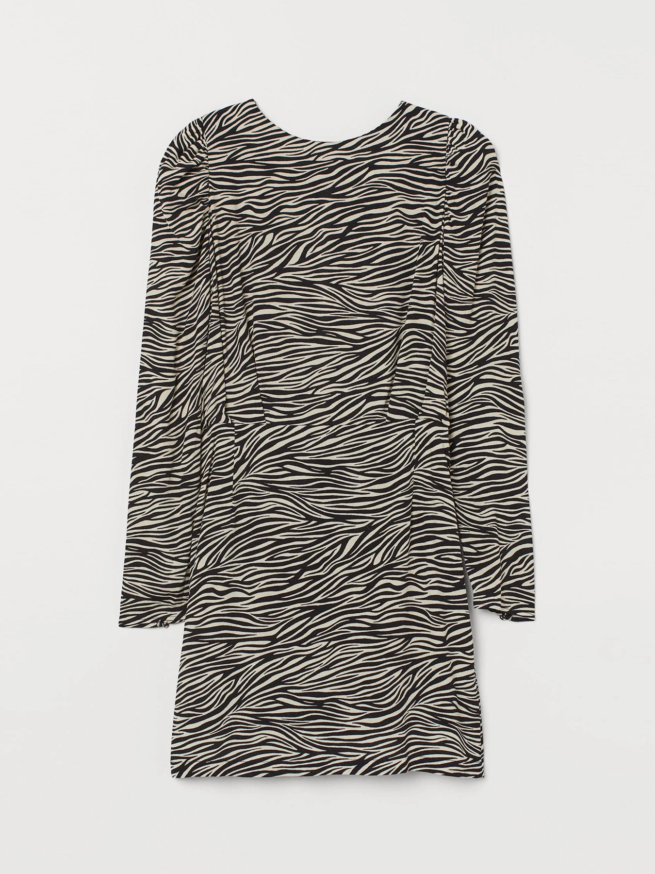 Платья H&M модель 8062430sm_кремово-черный зебра Фото