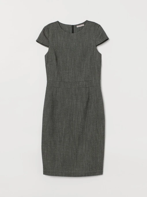 Платья H&M модель 8105910bar_Темно-серый Фото