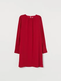 Платья H&M модель 8105920log_Темно-красный Фото