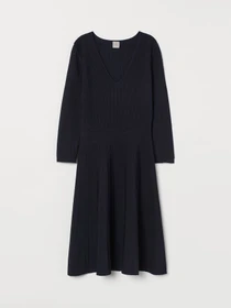 Платья H&M модель 8274822sm_Темно-синий Фото
