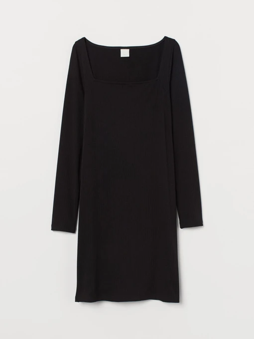 Платья H&M модель 8301761RP7_черный Фото