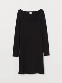 Платья H&M модель 8301761RP7_черный Фото