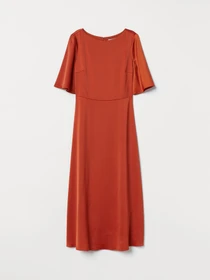 Платья H&M модель 8357681wer_Оранжевый Фото