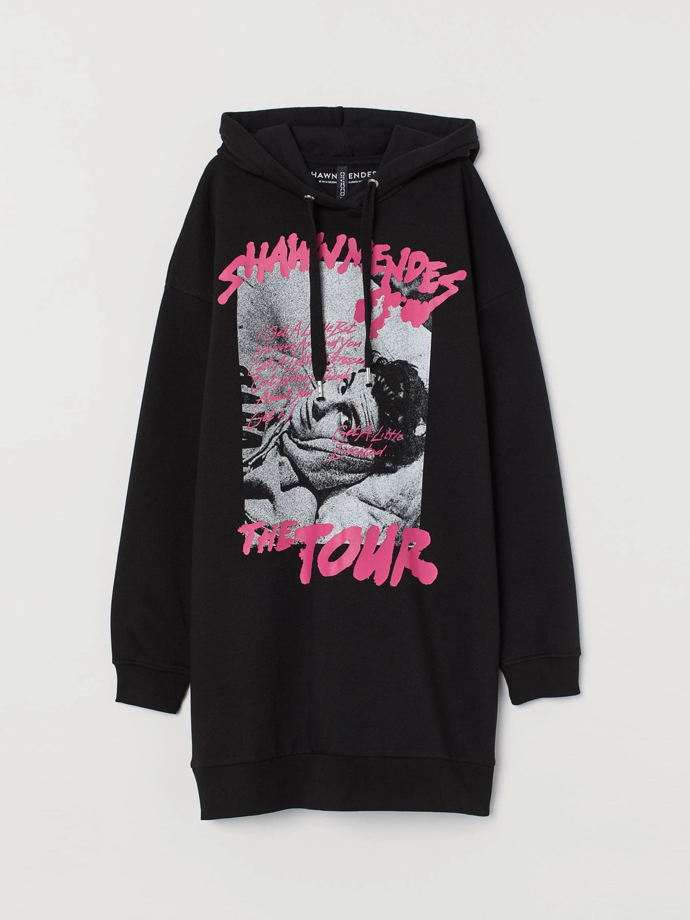 Платья H&M модель 8534851wer_черный с принтом Фото