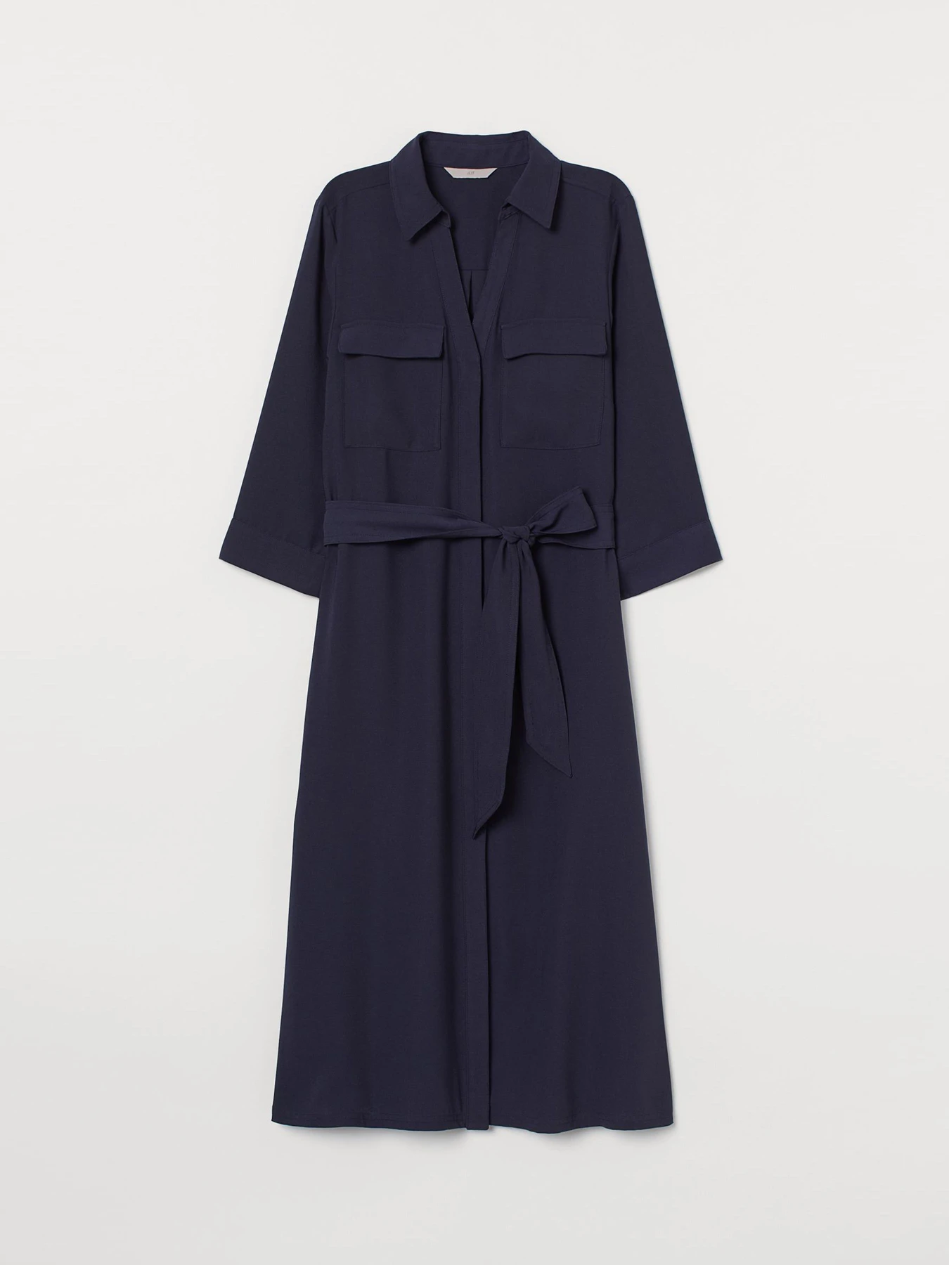 Платья H&M модель 8585651wer_Темно-синий Фото