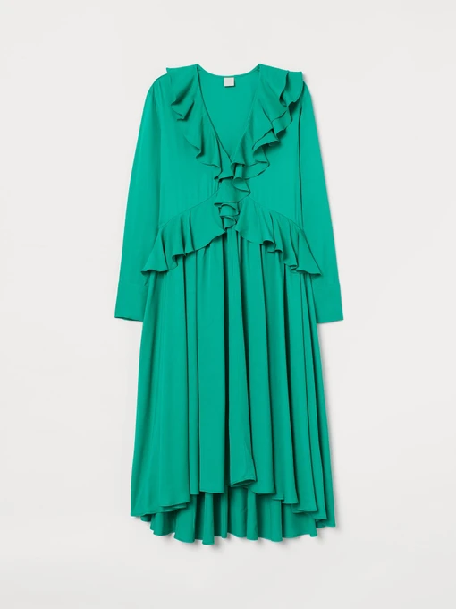 Платья H&M модель 8707721bar_Зеленый Фото