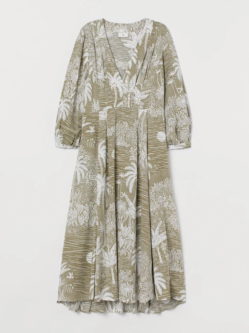 Платья H&M модель 8728381wer_Фисташковый Фото